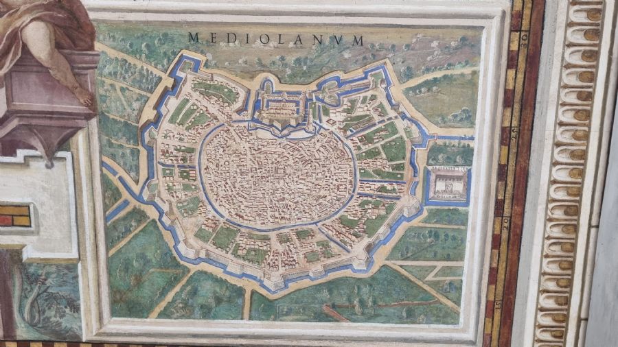 מסדרון המפות במוזיאון הותיקן